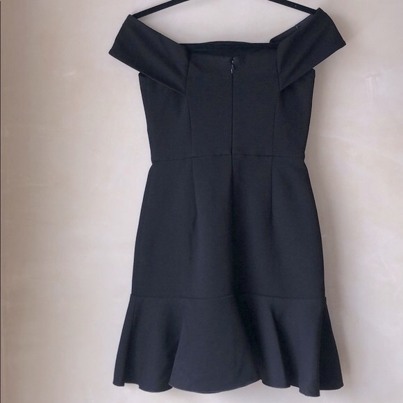 Nicholas black off the shoulder dress - Picture 9 of 16